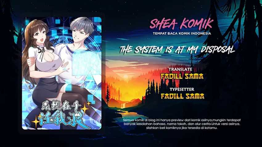 Baca Komik The System Is At My Disposal Chapter 08 Gambar 1