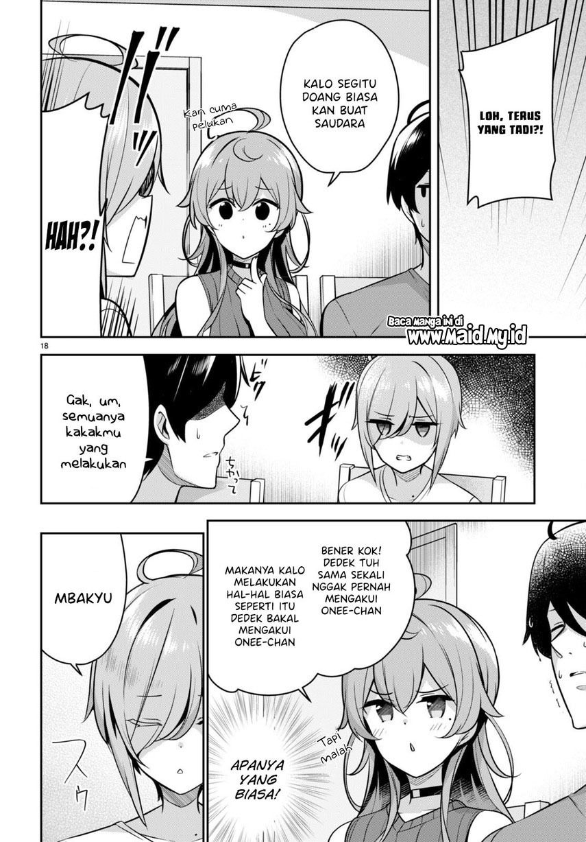 Kyuu ni Ane ga Dekimashite! Chapter 07 Gambar 20