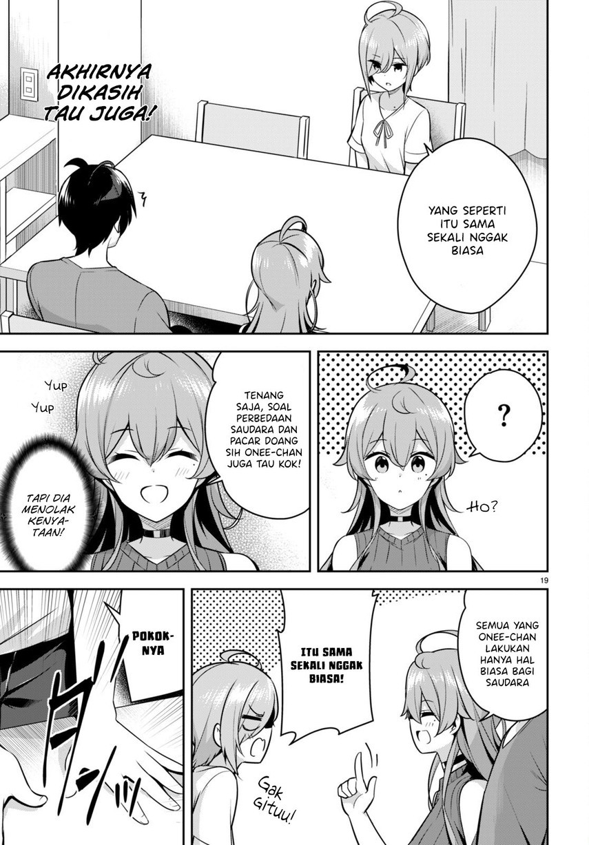 Kyuu ni Ane ga Dekimashite! Chapter 07 Gambar 21