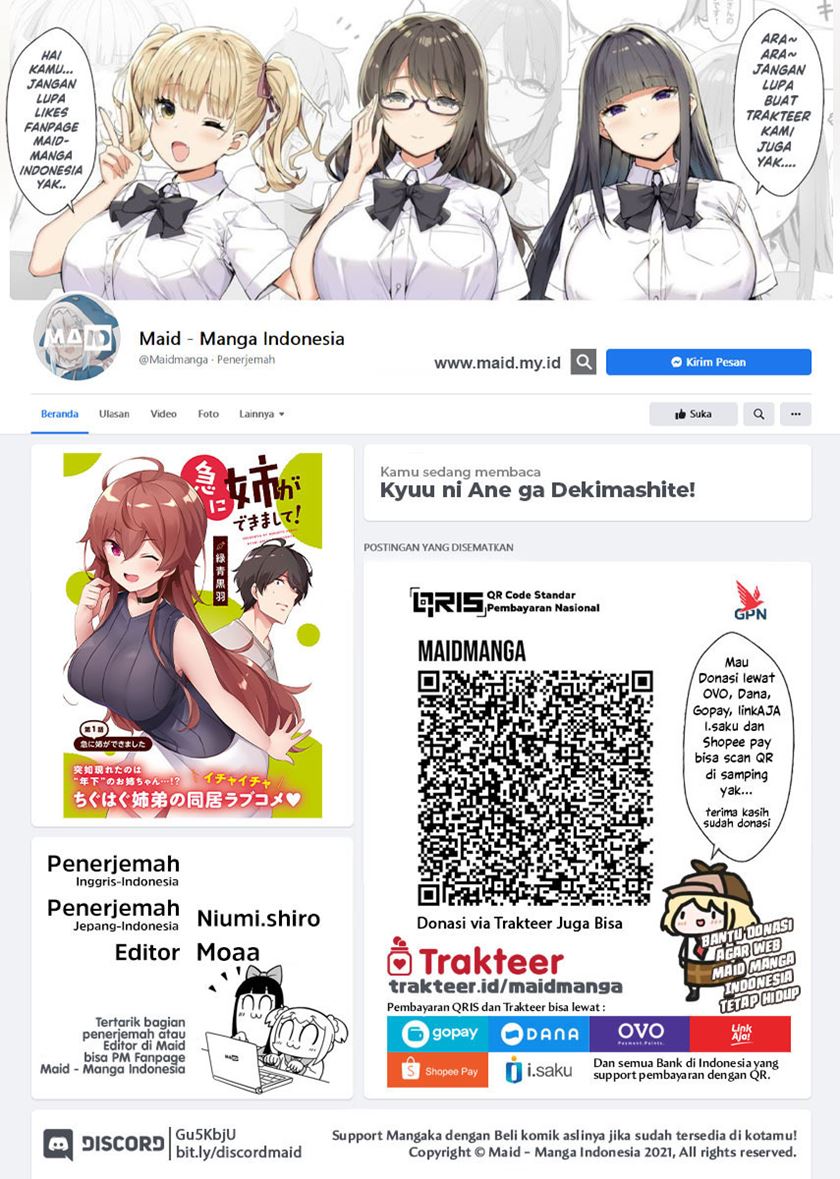 Baca  Kyuu ni Ane ga Dekimashite! Chapter 05 Gambar 2