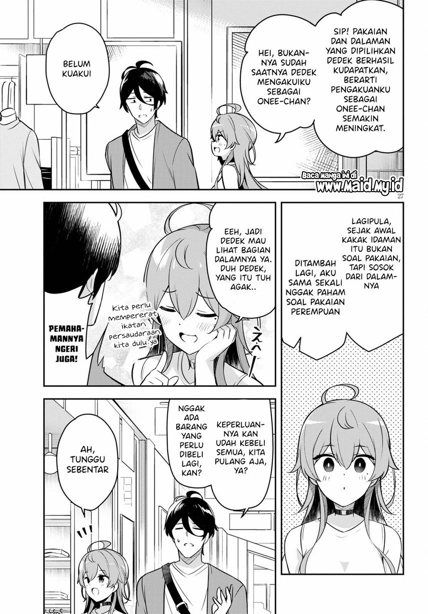Kyuu ni Ane ga Dekimashite! Chapter 03 Gambar 29