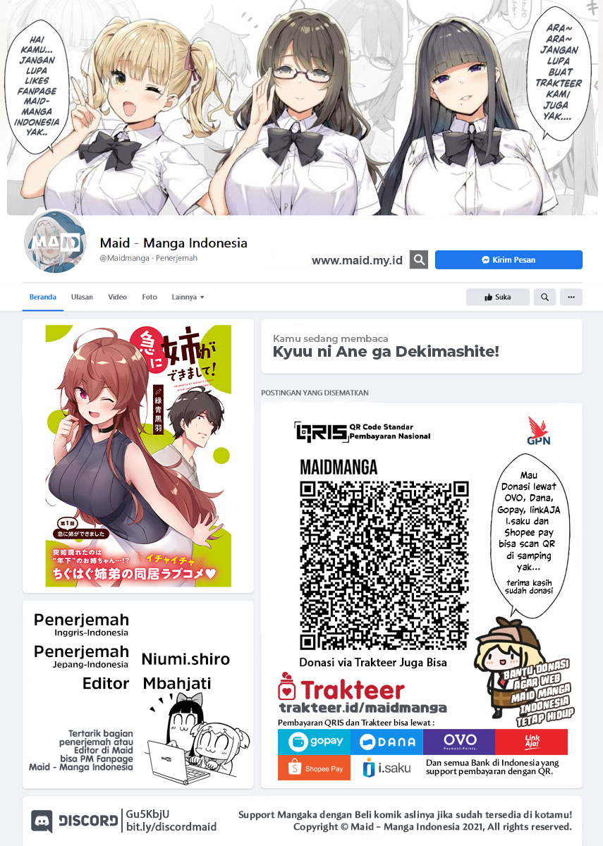 Baca Komik Kyuu ni Ane ga Dekimashite! Chapter 01 Gambar 1