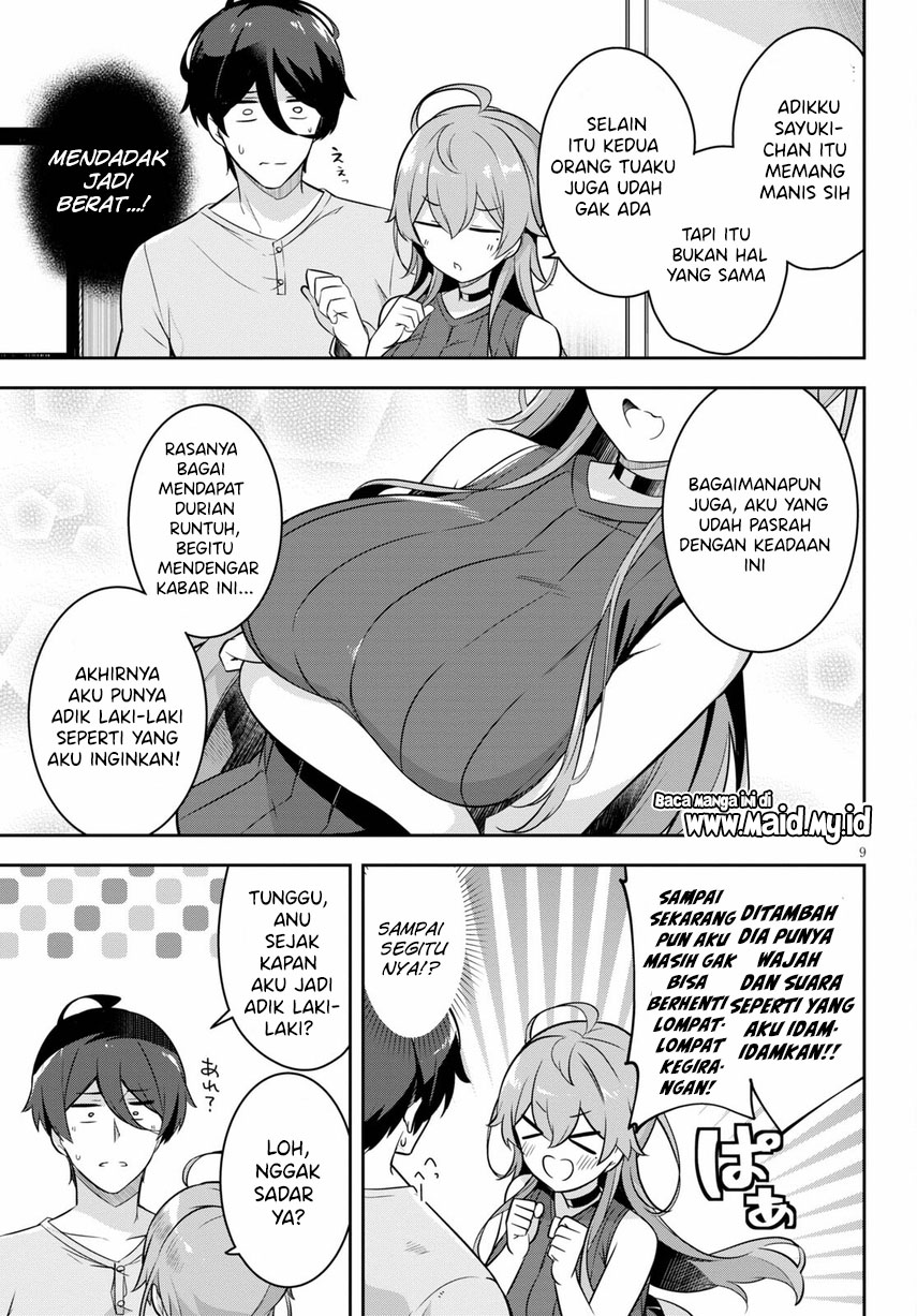 Kyuu ni Ane ga Dekimashite! Chapter 01 Gambar 14