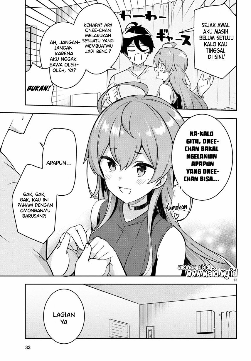 Kyuu ni Ane ga Dekimashite! Chapter 01 Gambar 18