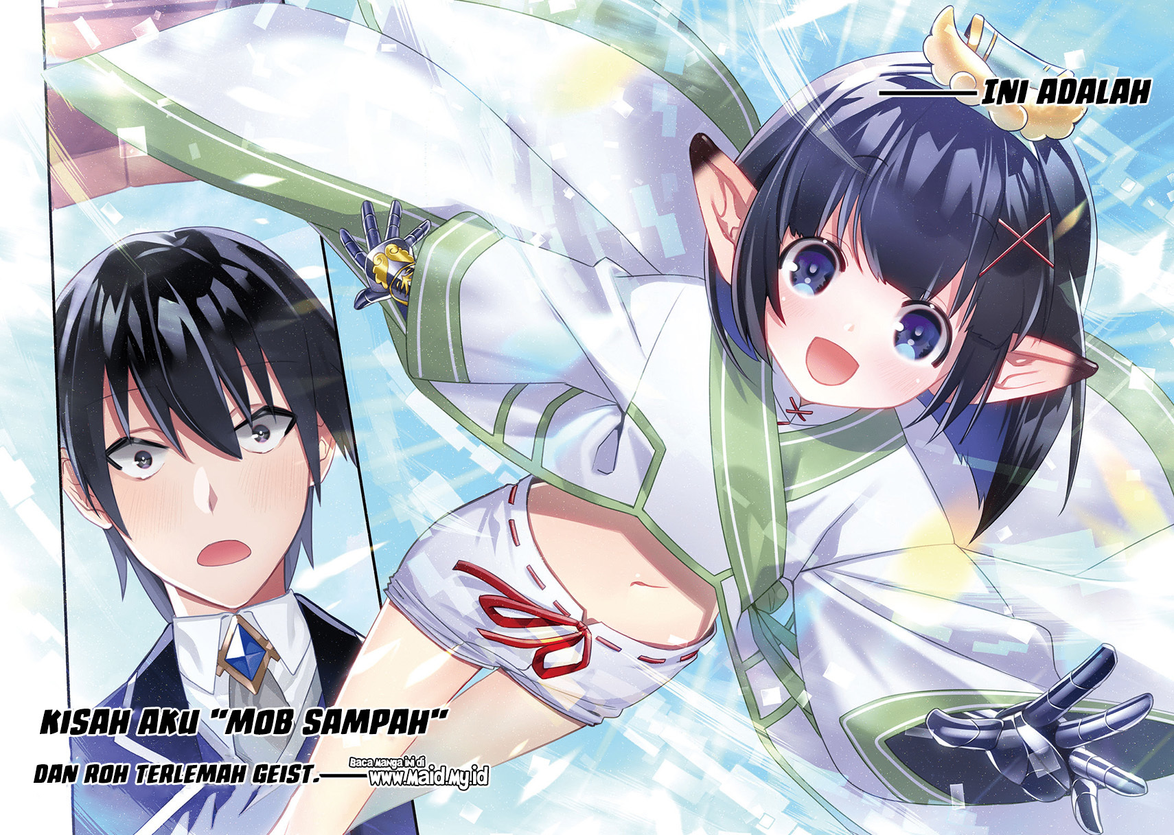 Geist Revenant: Kusozako Mob na Ore wa, Aibou no Seirei o Bishoujo ni Shinka Sasete Saikyou ni! Chapter 01.1 Gambar 4