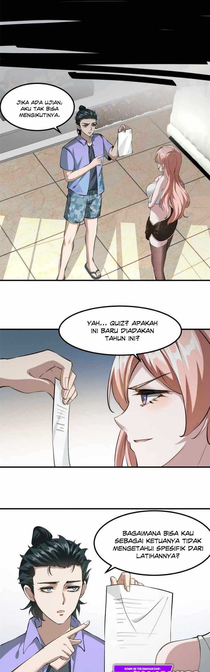 I Really Don’t Want to Be the First Chapter 24 Gambar 9