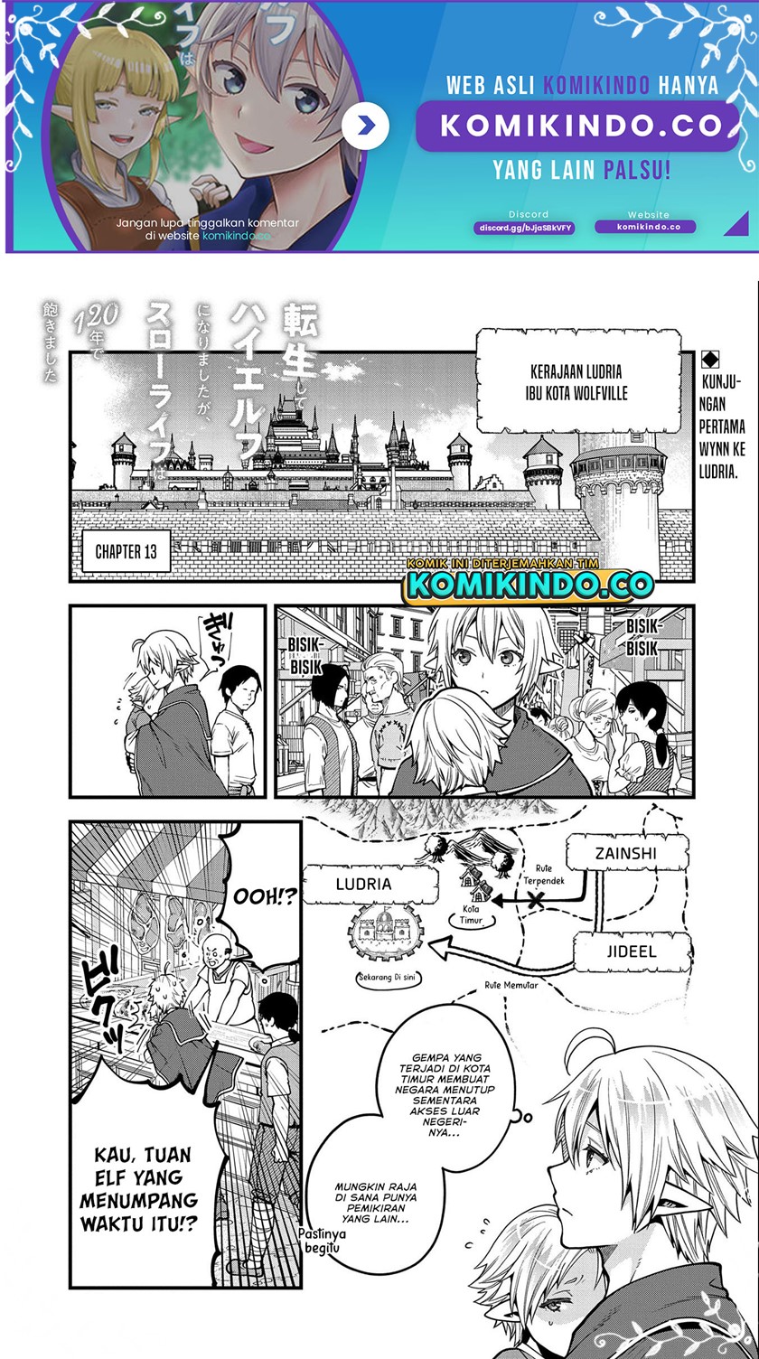 Baca Tensei Shite High Elf ni Narimashitaga, Slow Life wa 120-nen de Akimashita Chapter 13 Gambar 2