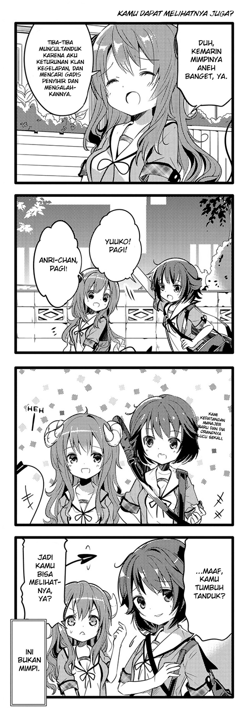 Baca  Machikado Mazoku Chapter 02 Gambar 2