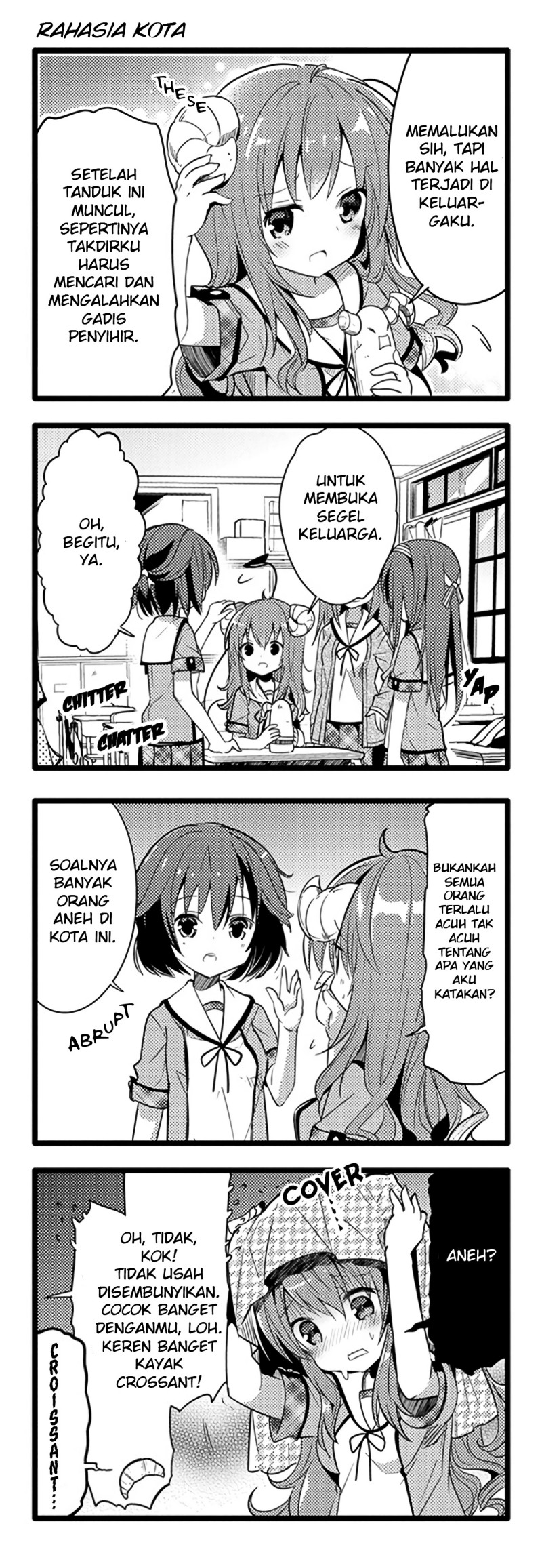 Machikado Mazoku Chapter 02 Gambar 3