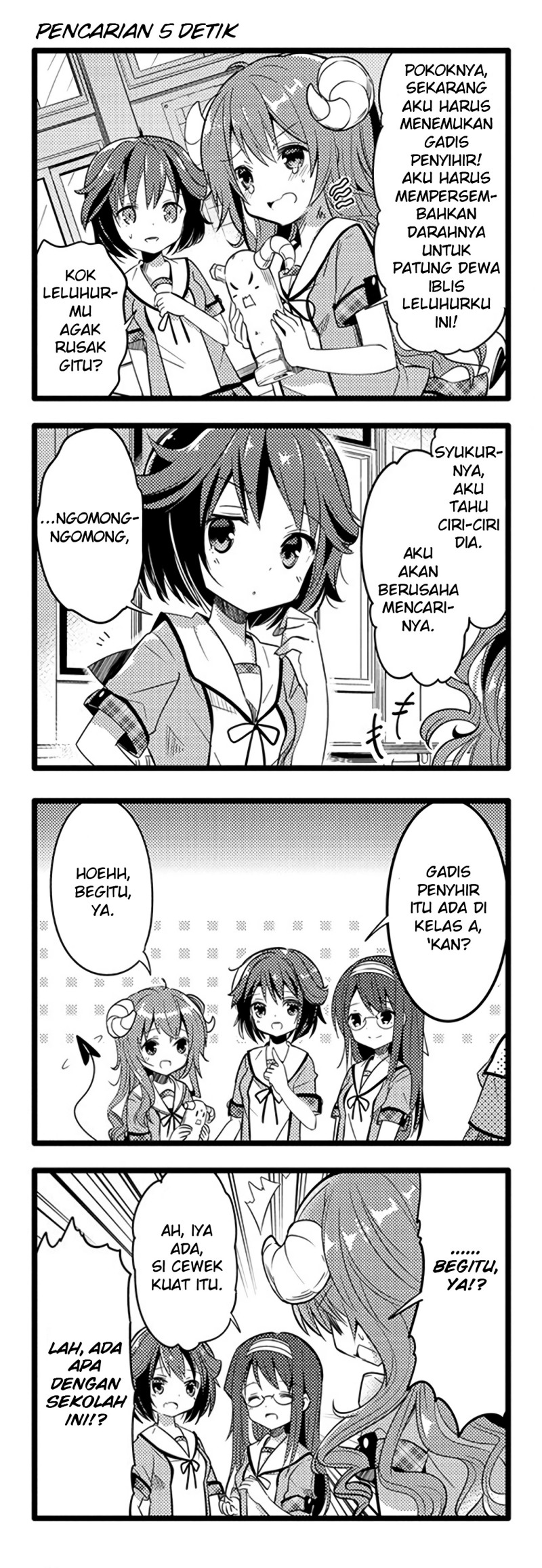 Machikado Mazoku Chapter 02 Gambar 5