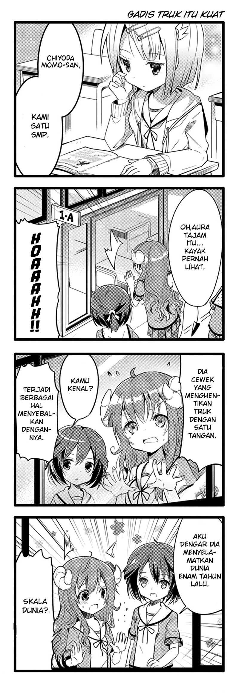 Machikado Mazoku Chapter 02 Gambar 6