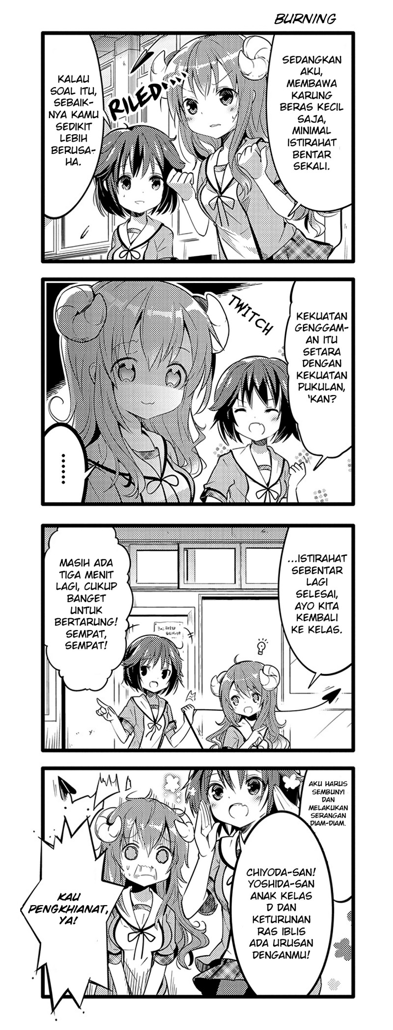 Machikado Mazoku Chapter 02 Gambar 8