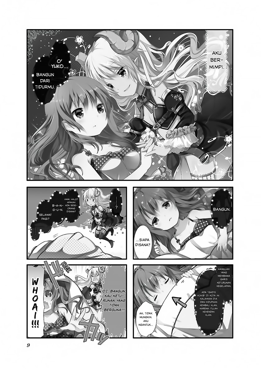Baca Komik Machikado Mazoku Chapter 01 Gambar 1