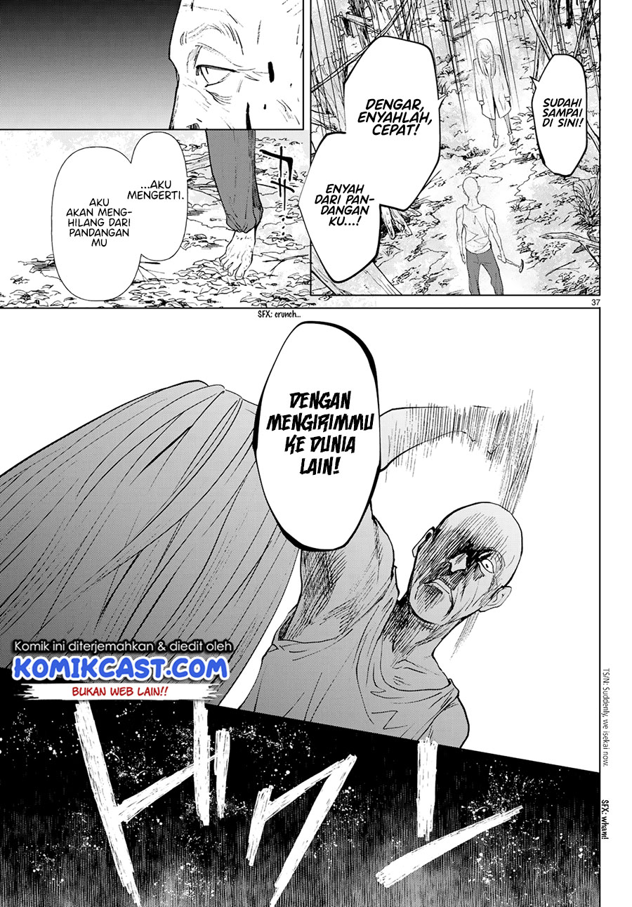 Konya wa Tsuki ga Kirei Desu ga, Toriaezu Shine: Last Chapter 01 Gambar 37