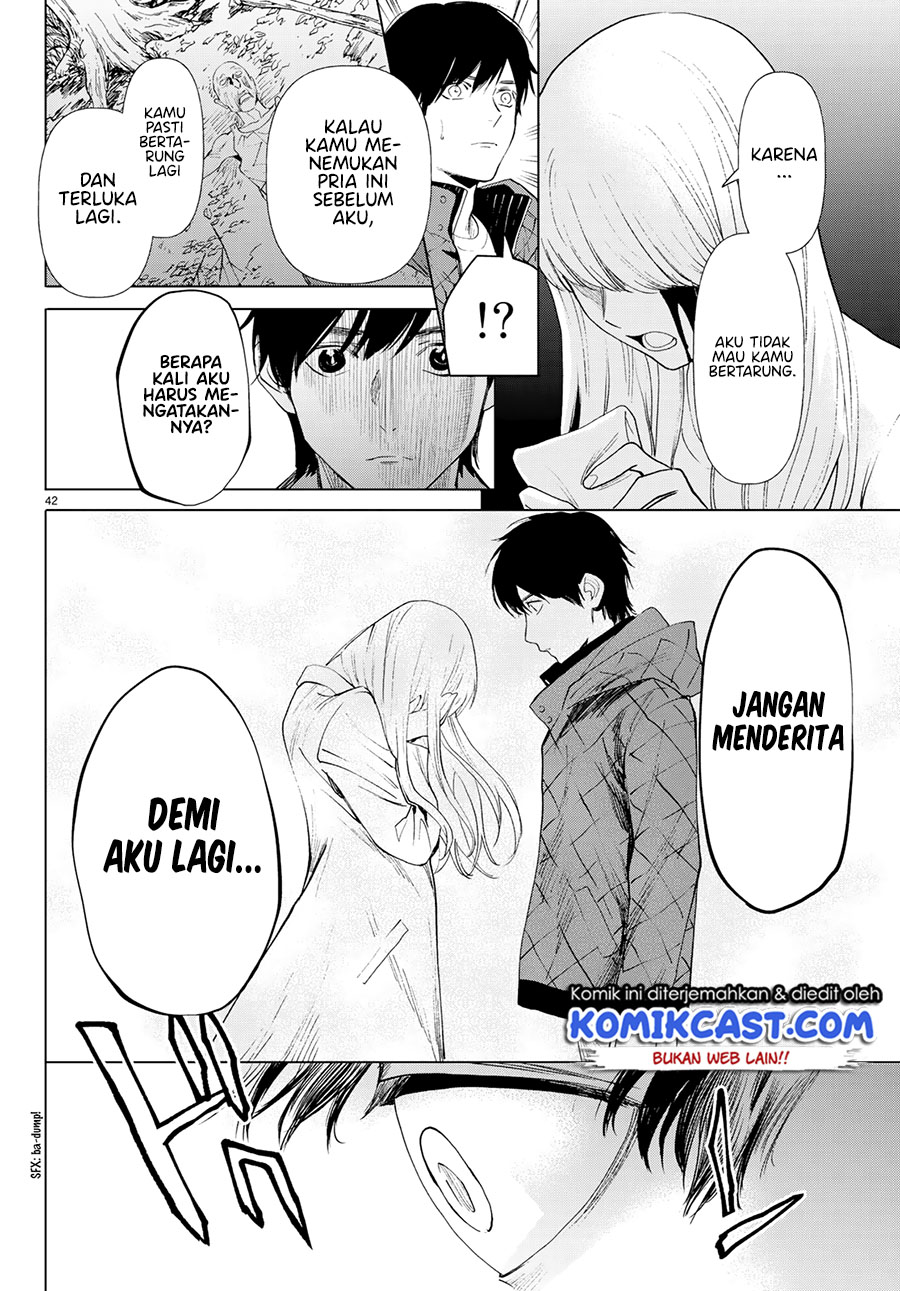Konya wa Tsuki ga Kirei Desu ga, Toriaezu Shine: Last Chapter 01 Gambar 42