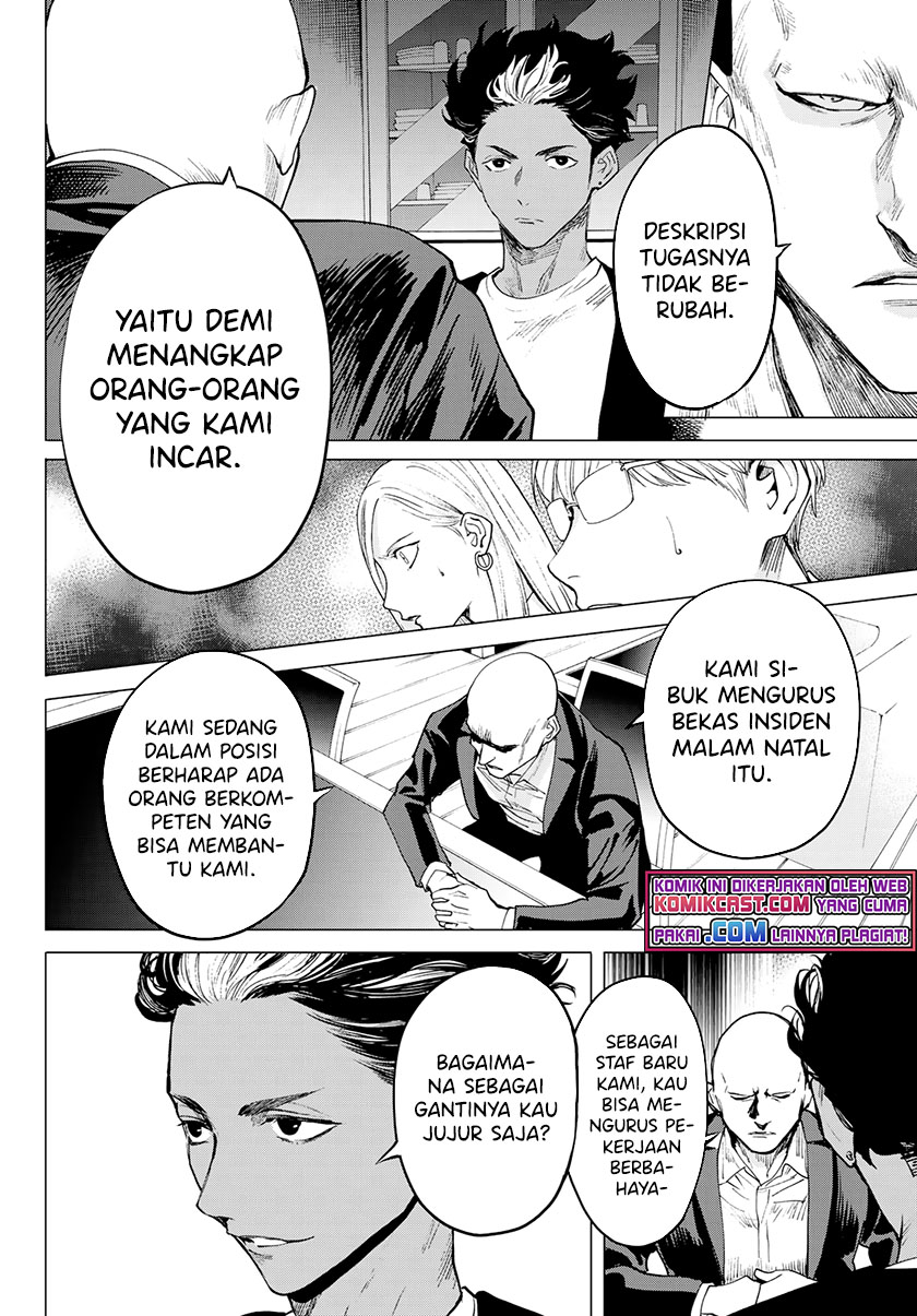 Konya wa Tsuki ga Kirei Desu ga, Toriaezu Shi ne Chapter 35 Gambar 33