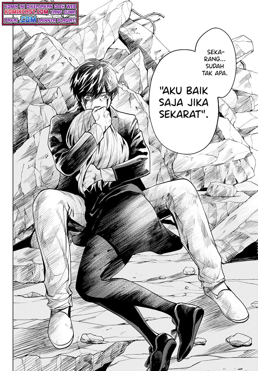 Konya wa Tsuki ga Kirei Desu ga, Toriaezu Shi ne Chapter 34 Gambar 42