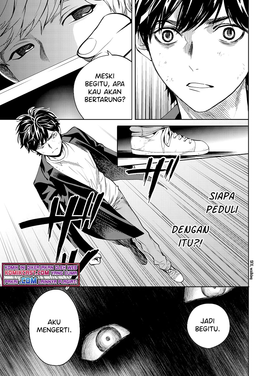 Konya wa Tsuki ga Kirei Desu ga, Toriaezu Shi ne Chapter 33 Gambar 22