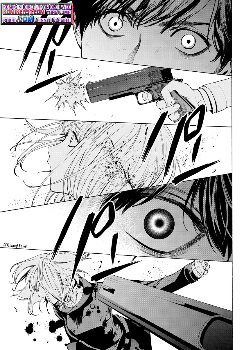 Konya wa Tsuki ga Kirei Desu ga, Toriaezu Shi ne Chapter 33 Gambar 24