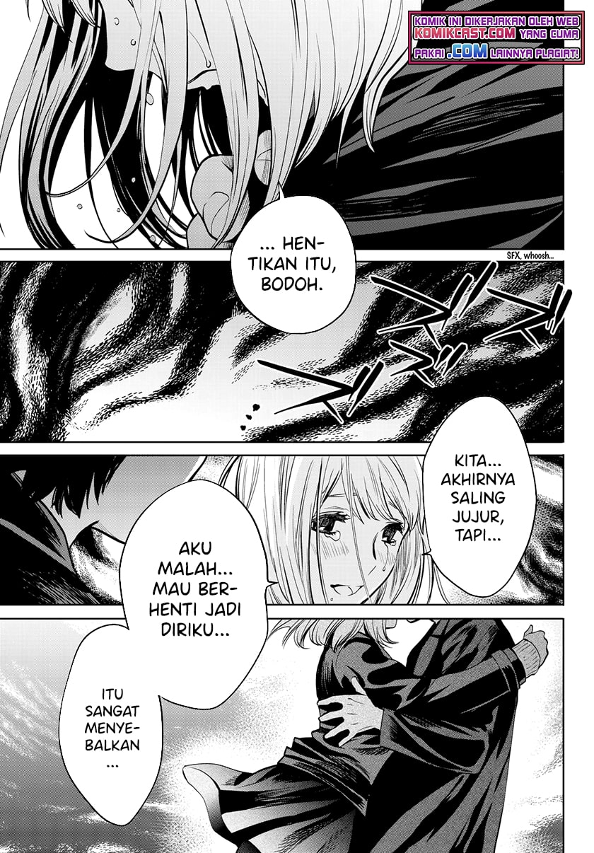 Konya wa Tsuki ga Kirei Desu ga, Toriaezu Shi ne Chapter 33 Gambar 43