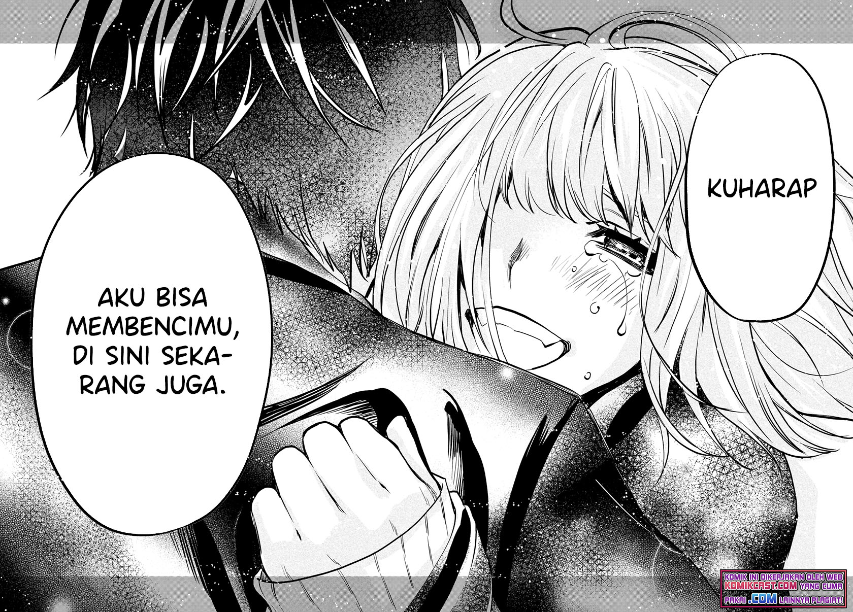 Konya wa Tsuki ga Kirei Desu ga, Toriaezu Shi ne Chapter 33 Gambar 44