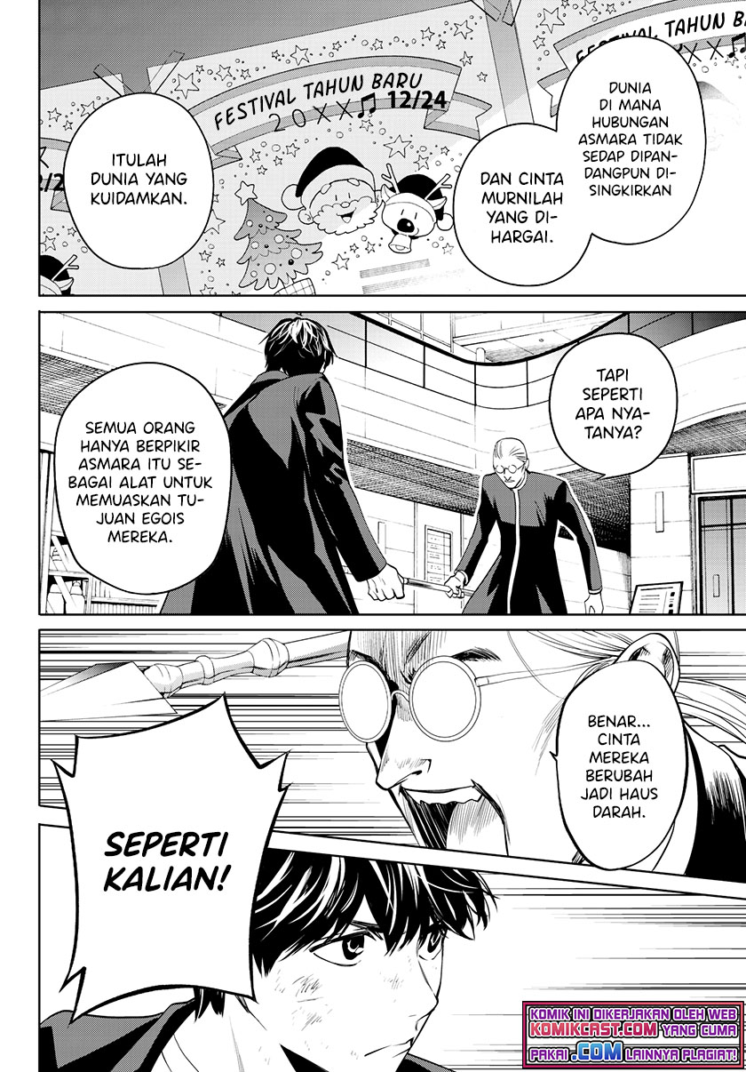Konya wa Tsuki ga Kirei Desu ga, Toriaezu Shi ne Chapter 32 Gambar 38