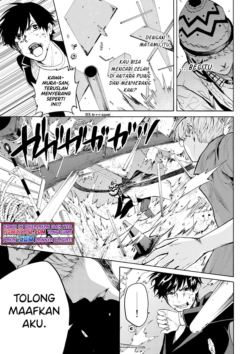 Konya wa Tsuki ga Kirei Desu ga, Toriaezu Shi ne Chapter 31 Gambar 12