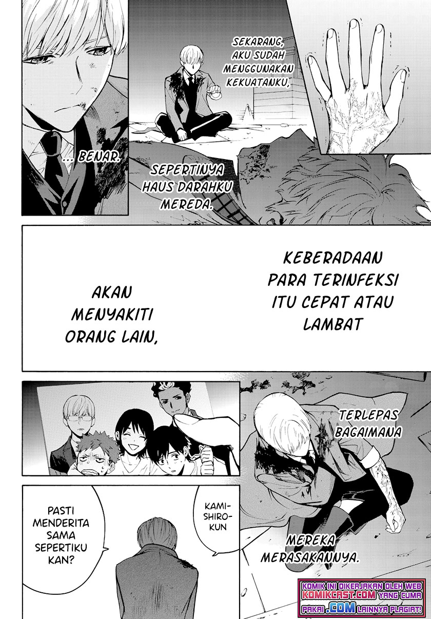 Konya wa Tsuki ga Kirei Desu ga, Toriaezu Shi ne Chapter 31 Gambar 33