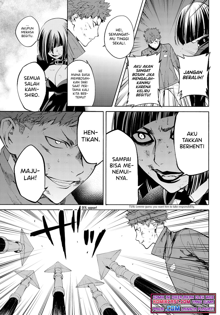Konya wa Tsuki ga Kirei Desu ga, Toriaezu Shi ne Chapter 31 Gambar 36