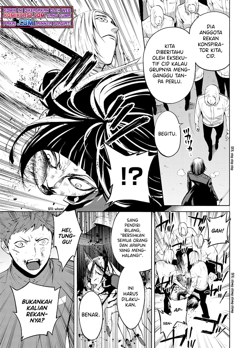 Konya wa Tsuki ga Kirei Desu ga, Toriaezu Shi ne Chapter 31 Gambar 38