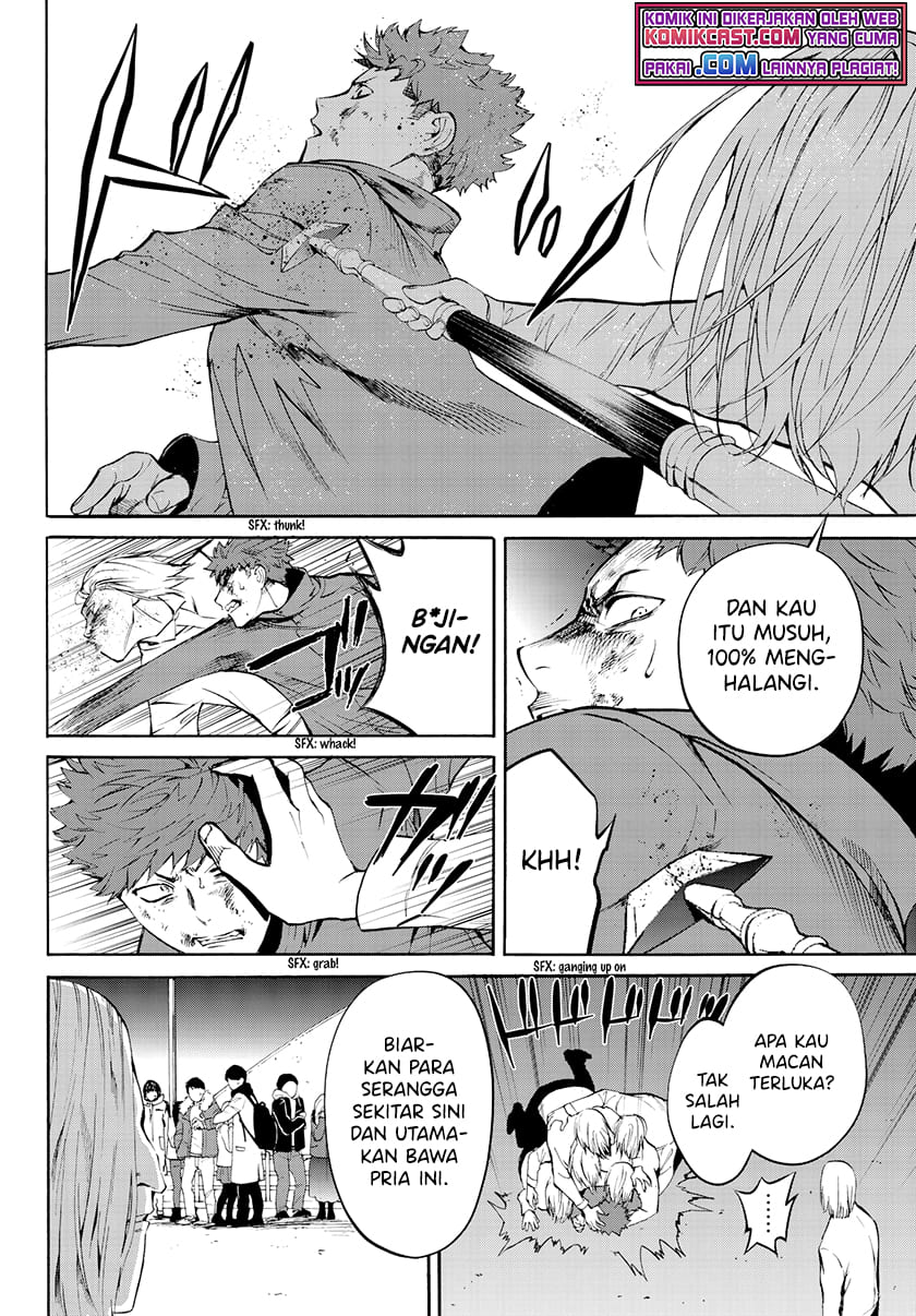Konya wa Tsuki ga Kirei Desu ga, Toriaezu Shi ne Chapter 31 Gambar 39