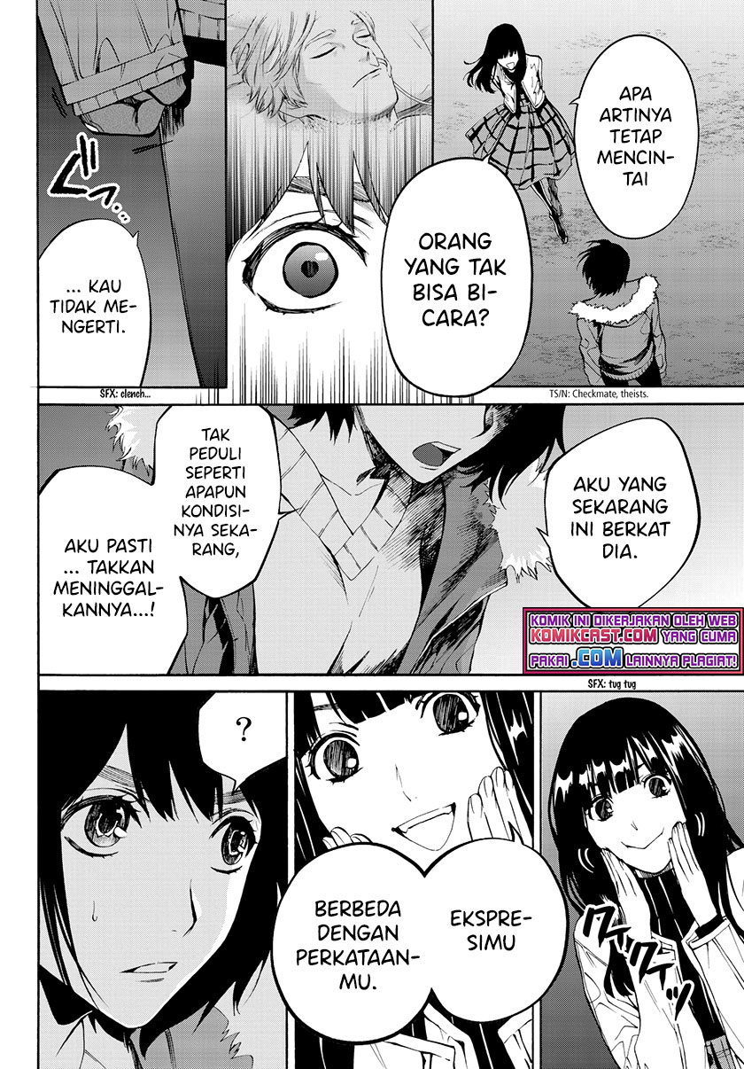 Konya wa Tsuki ga Kirei Desu ga, Toriaezu Shi ne Chapter 31 Gambar 43