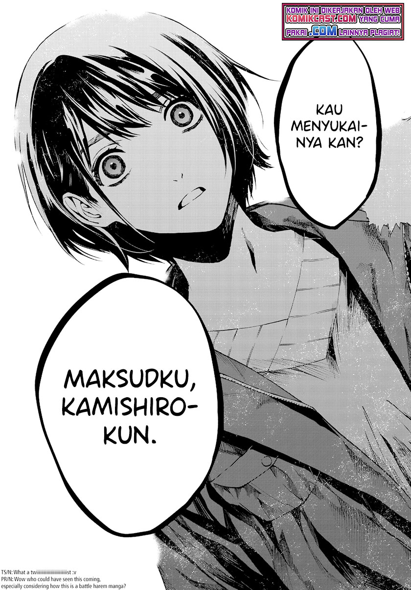Konya wa Tsuki ga Kirei Desu ga, Toriaezu Shi ne Chapter 31 Gambar 46
