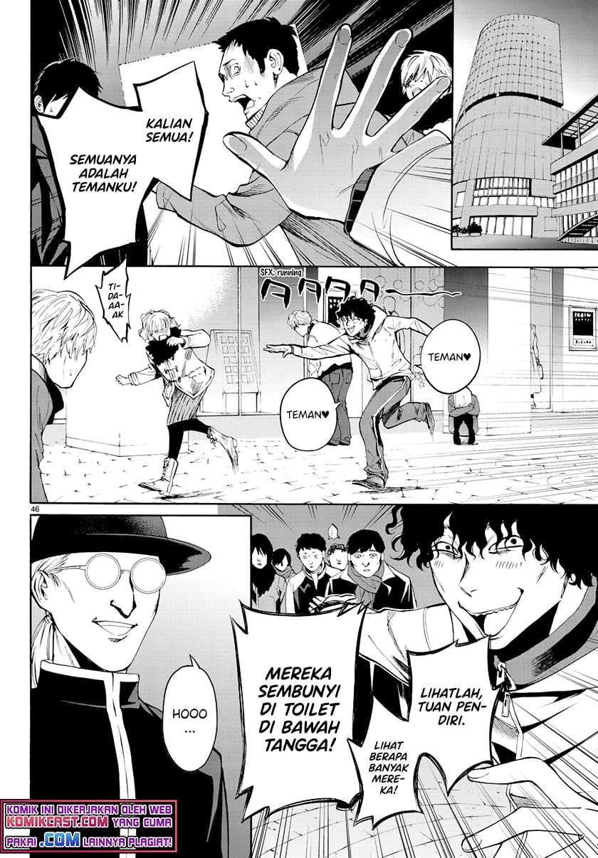 Konya wa Tsuki ga Kirei Desu ga, Toriaezu Shi ne Chapter 31 Gambar 47