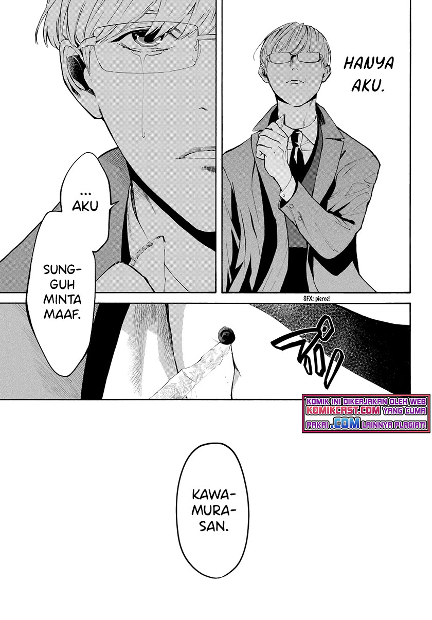 Konya wa Tsuki ga Kirei Desu ga, Toriaezu Shi ne Chapter 30 Gambar 26
