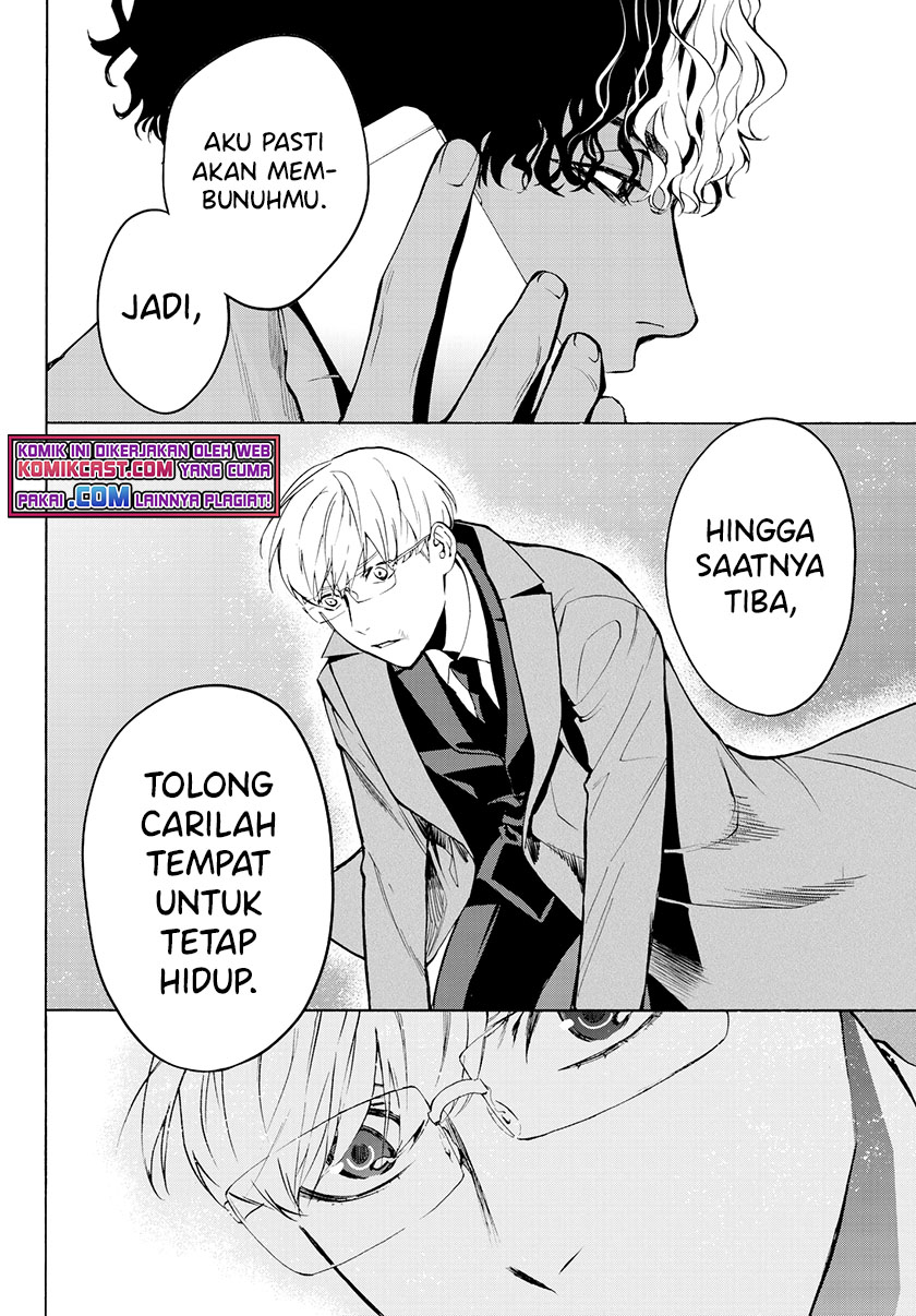 Konya wa Tsuki ga Kirei Desu ga, Toriaezu Shi ne Chapter 30 Gambar 33