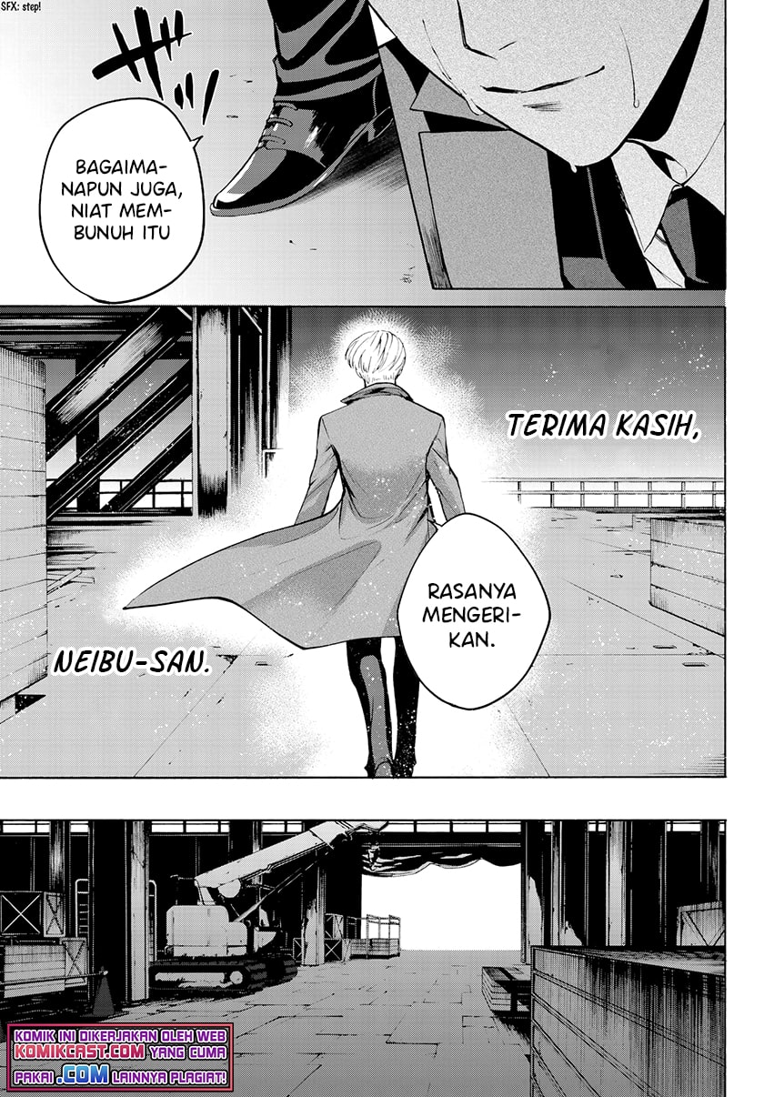 Konya wa Tsuki ga Kirei Desu ga, Toriaezu Shi ne Chapter 30 Gambar 34