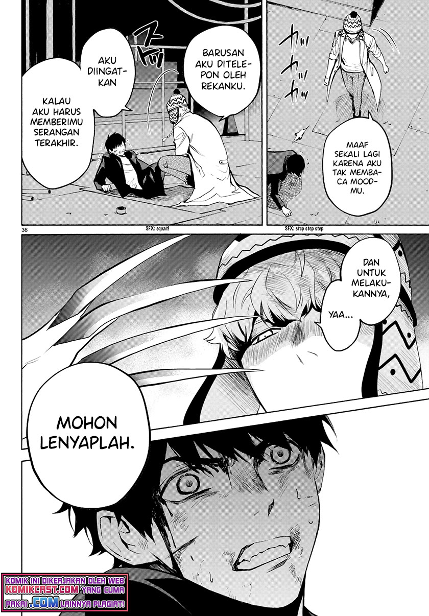 Konya wa Tsuki ga Kirei Desu ga, Toriaezu Shi ne Chapter 30 Gambar 37