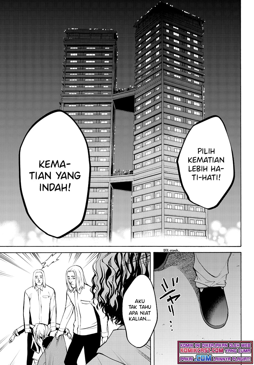 Konya wa Tsuki ga Kirei Desu ga, Toriaezu Shi ne Chapter 29 Gambar 28