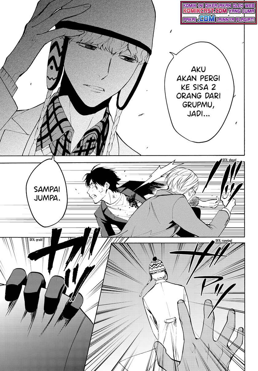 Konya wa Tsuki ga Kirei Desu ga, Toriaezu Shi ne Chapter 29 Gambar 42