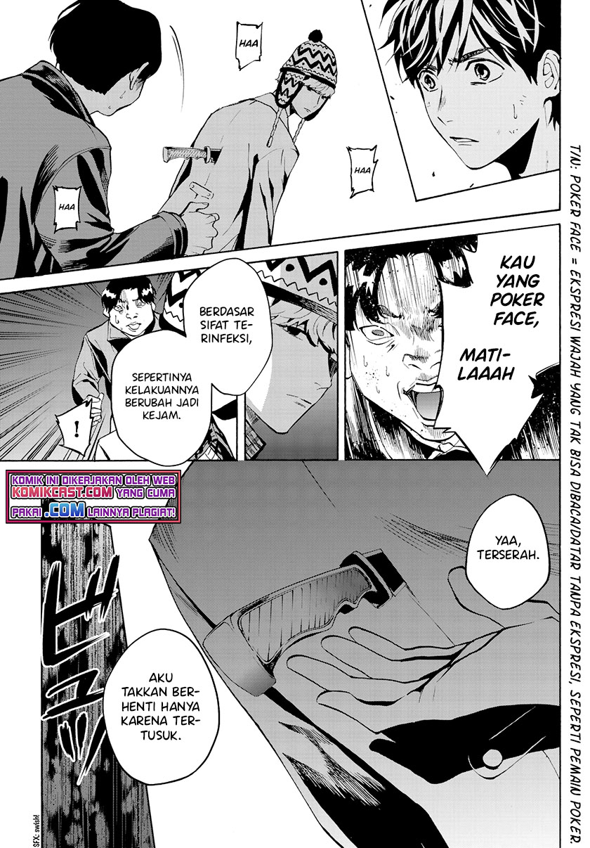 Konya wa Tsuki ga Kirei Desu ga, Toriaezu Shi ne Chapter 29 Gambar 6