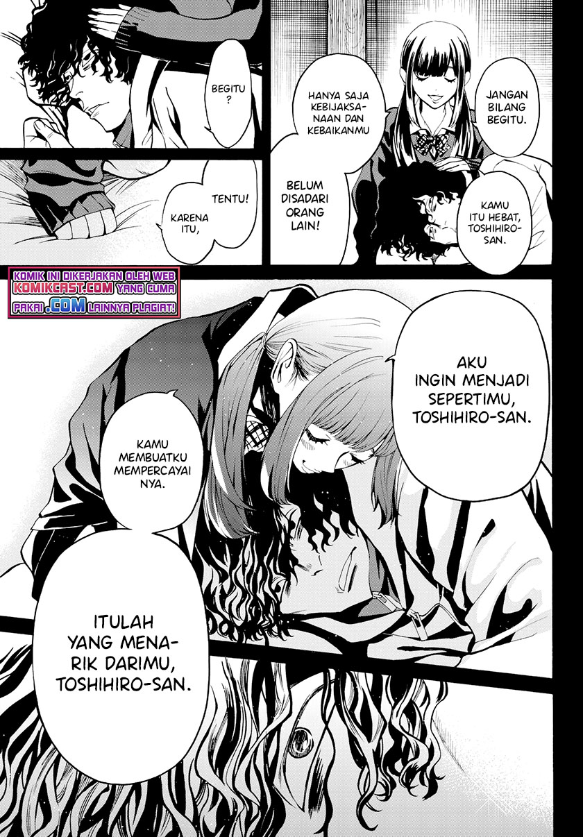 Konya wa Tsuki ga Kirei Desu ga, Toriaezu Shi ne Chapter 27 Gambar 32