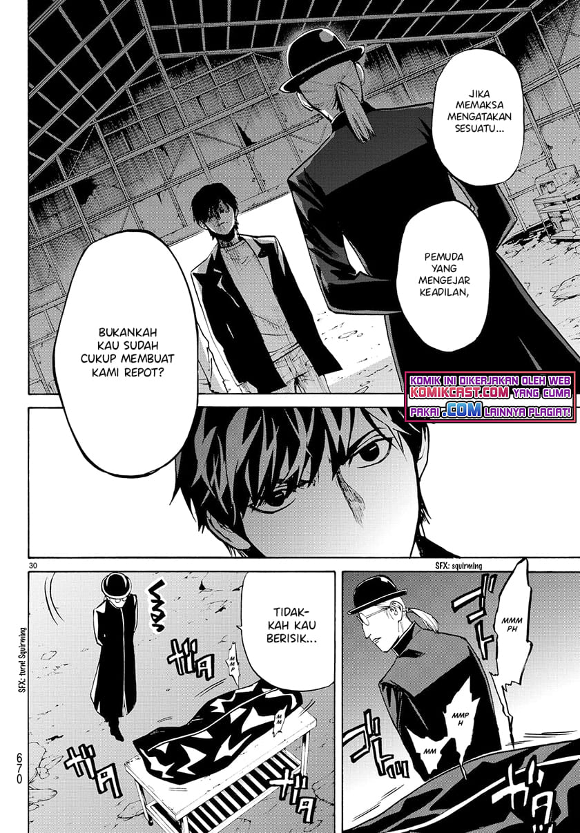 Konya wa Tsuki ga Kirei Desu ga, Toriaezu Shi ne Chapter 23 Gambar 31