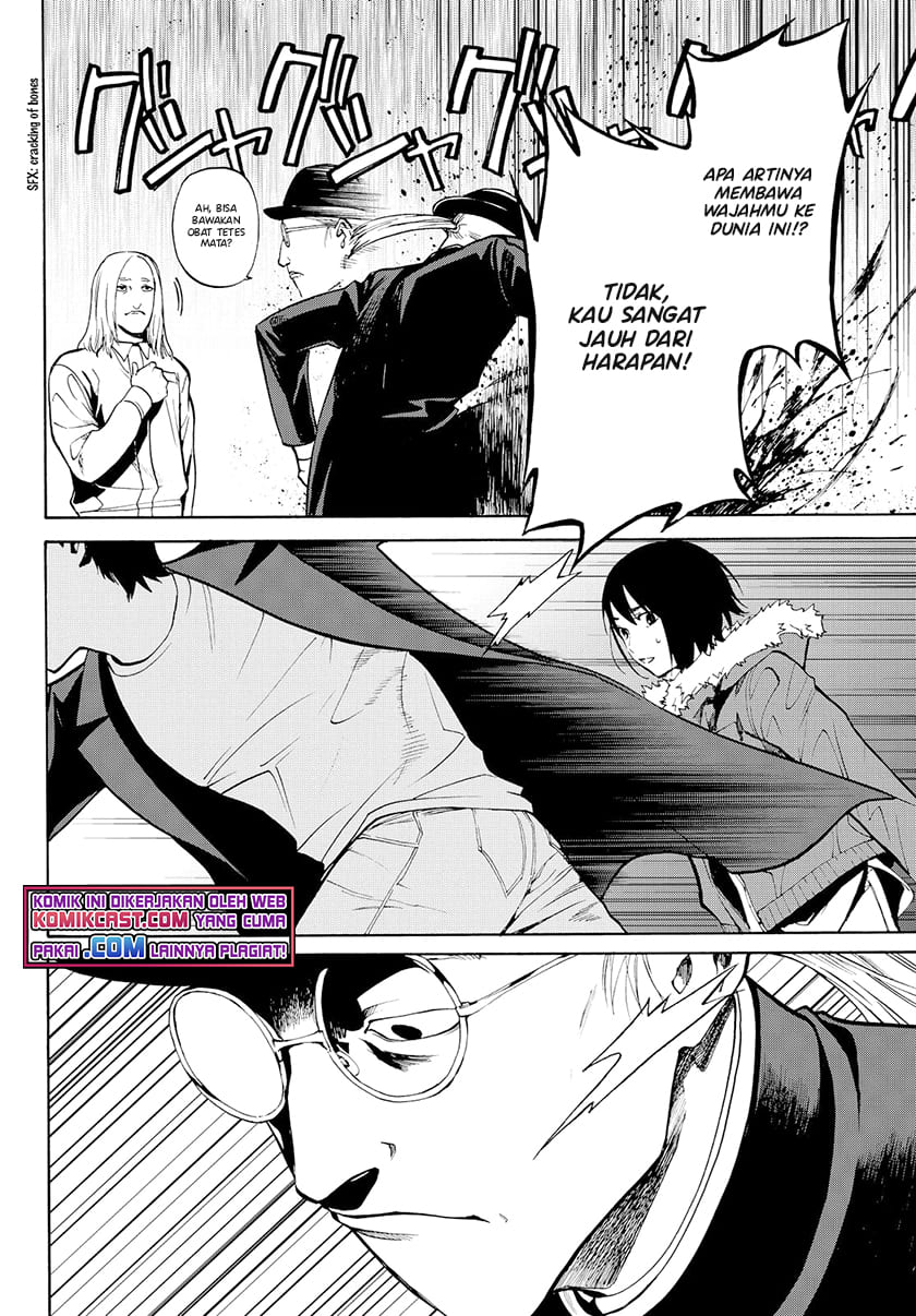 Konya wa Tsuki ga Kirei Desu ga, Toriaezu Shi ne Chapter 23 Gambar 35