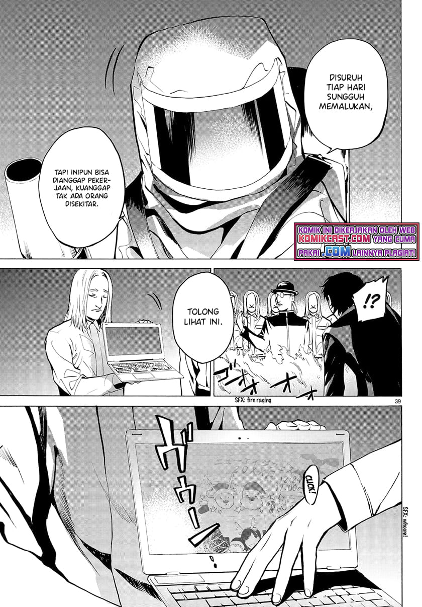 Konya wa Tsuki ga Kirei Desu ga, Toriaezu Shi ne Chapter 23 Gambar 40