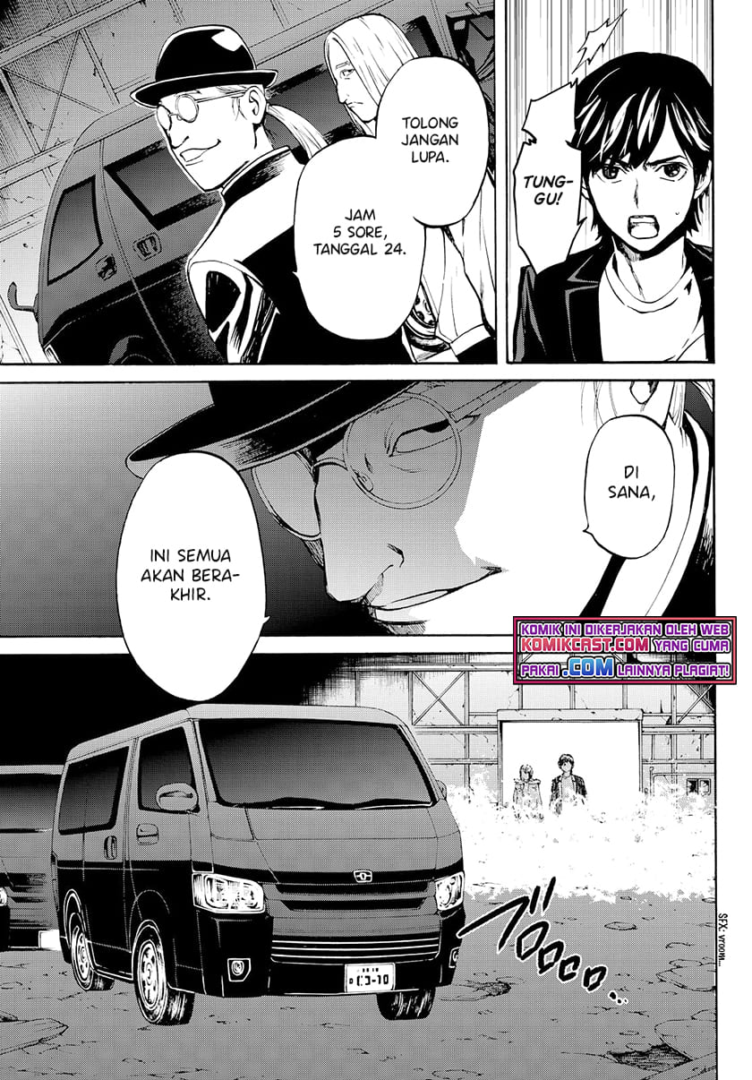 Konya wa Tsuki ga Kirei Desu ga, Toriaezu Shi ne Chapter 23 Gambar 44