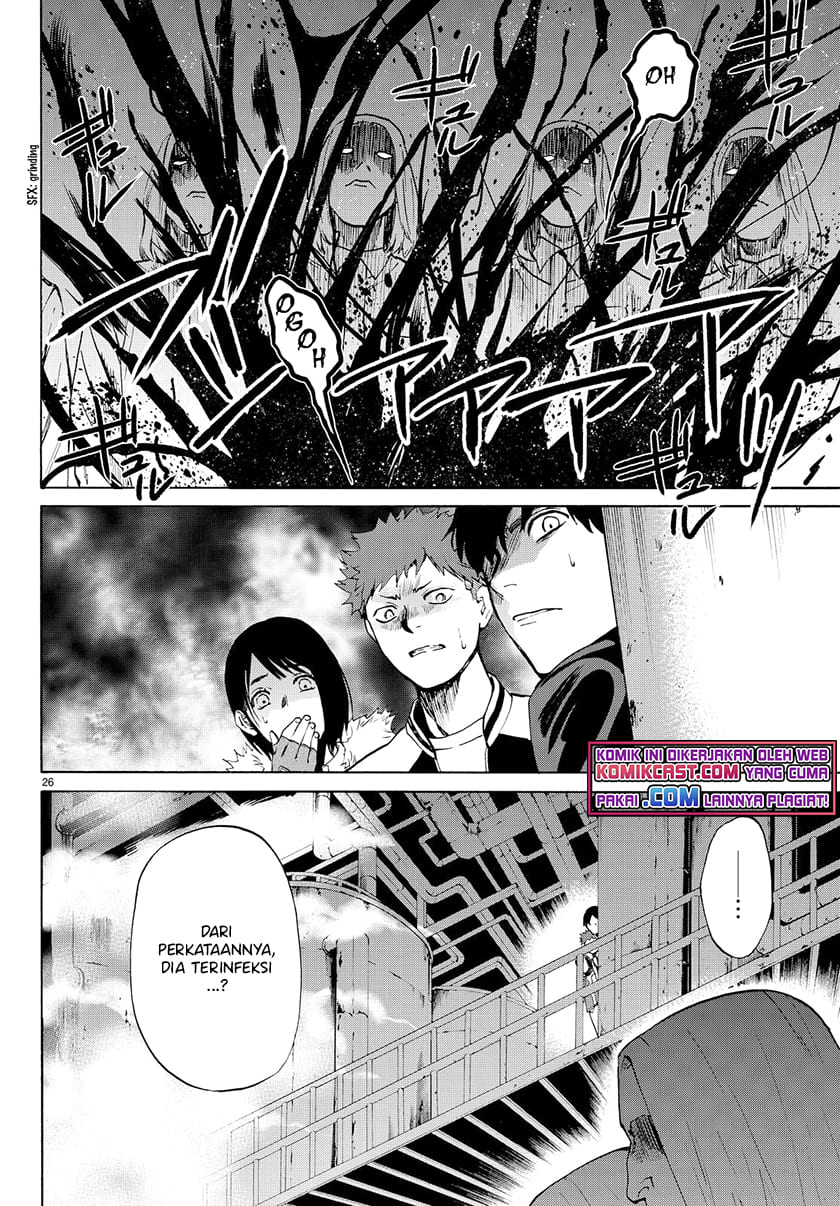 Konya wa Tsuki ga Kirei Desu ga, Toriaezu Shi ne Chapter 22 Gambar 27