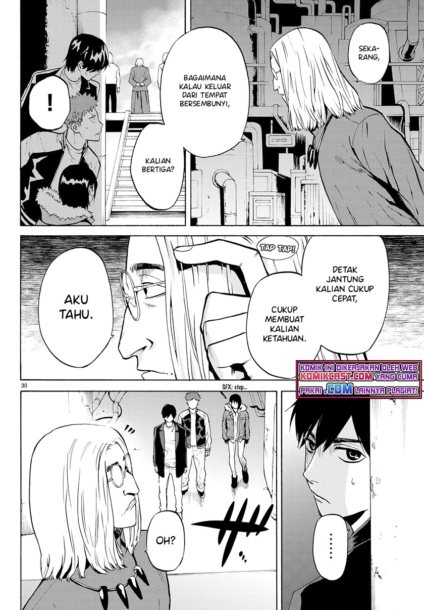 Konya wa Tsuki ga Kirei Desu ga, Toriaezu Shi ne Chapter 22 Gambar 31