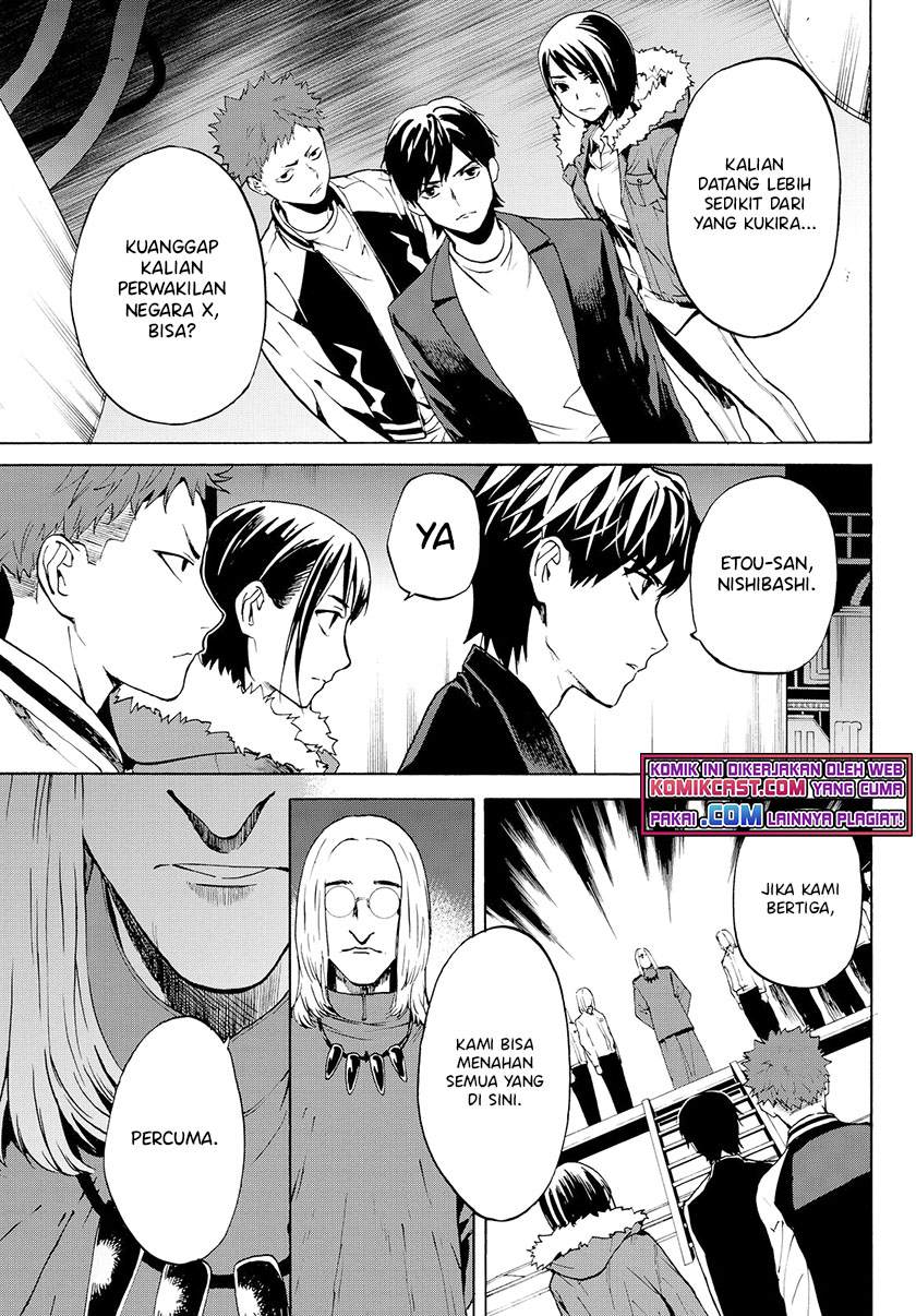 Konya wa Tsuki ga Kirei Desu ga, Toriaezu Shi ne Chapter 22 Gambar 32