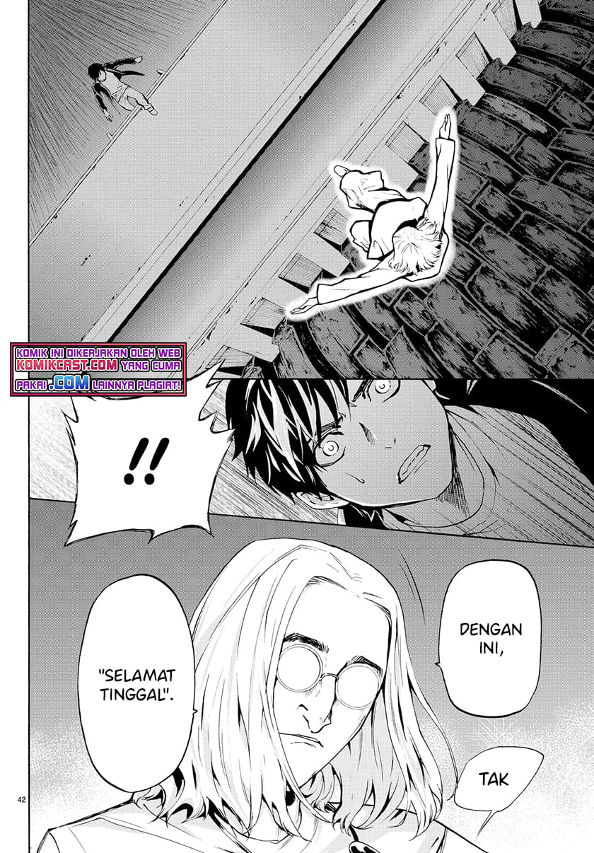 Konya wa Tsuki ga Kirei Desu ga, Toriaezu Shi ne Chapter 22 Gambar 43